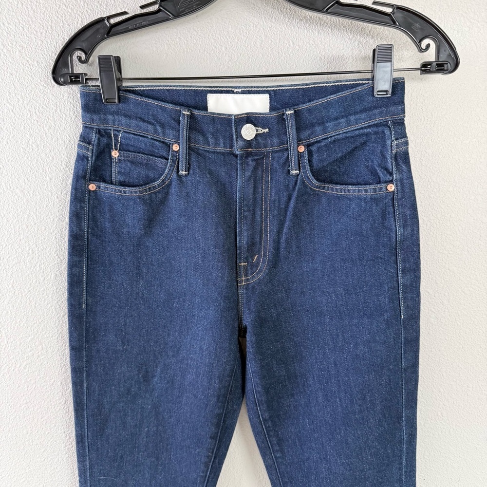 MOTHER Superior High Waisted Rascal Hover Straight Leg Jean Clean Up Your Act 25 - Picture 3 of 14